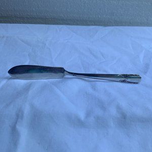 Wm Rogers & Son Silver-plate Talisman Pattern Butter Knife - Vintage 1940s